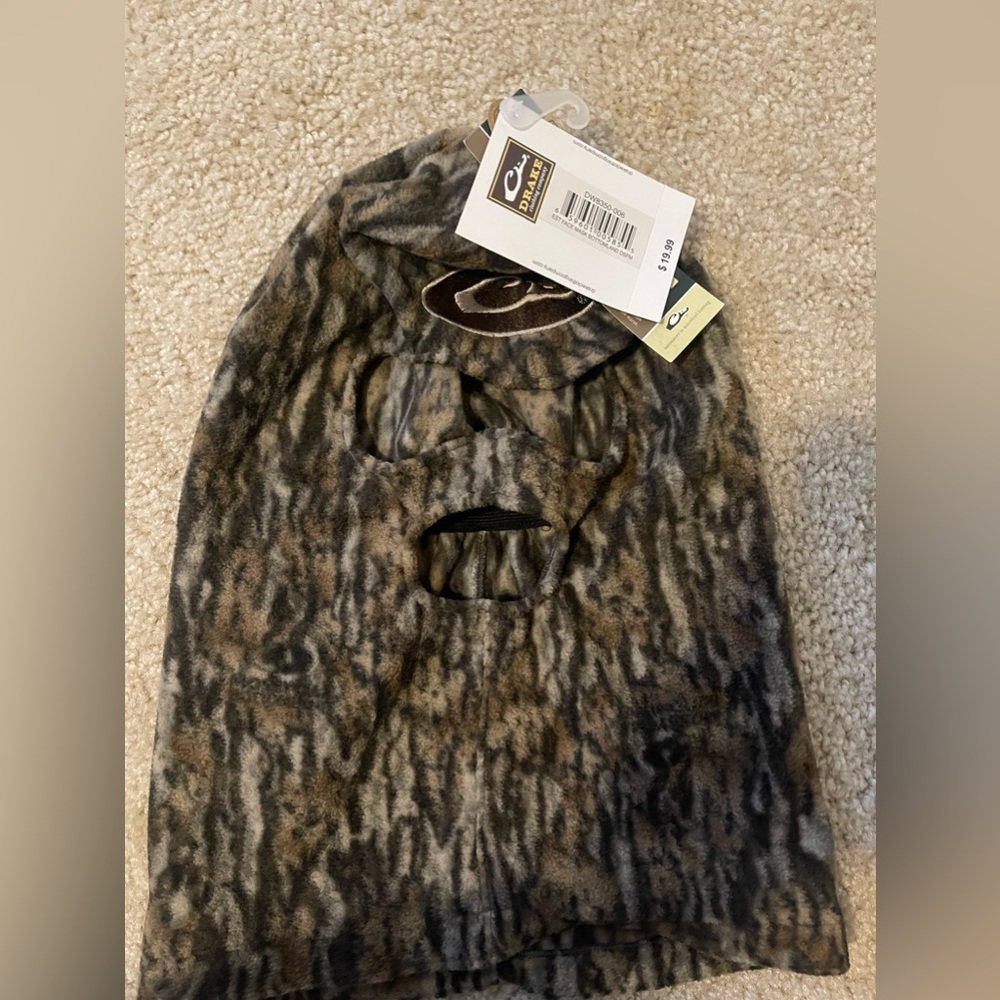 Drake hunting Fleece Face Mask